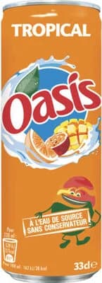 33CL CAN SLIM TROPICAL – Oasis