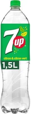 7UP citron & citron vert – 7UP, seven-up – 1500 ml