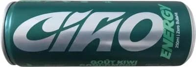 CIAO Energy goût kiwi concombre – 25 cl