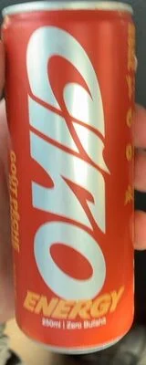 CIAO Energy goût pêche blanche – GIAO