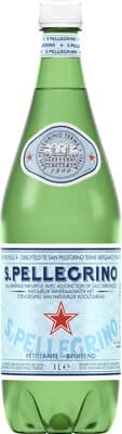 Eau minerale naturelle gazeuse – San Pellegrino, S. pellegrino – 1 L